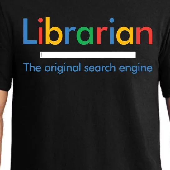 Librarian Funny The Original Search Engine Funny Pajama Set