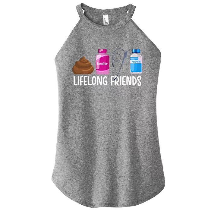 Lifelong Friends Trauma Icu Nurse Trauma Intensive Care Unit Gift Women’s Perfect Tri Rocker Tank