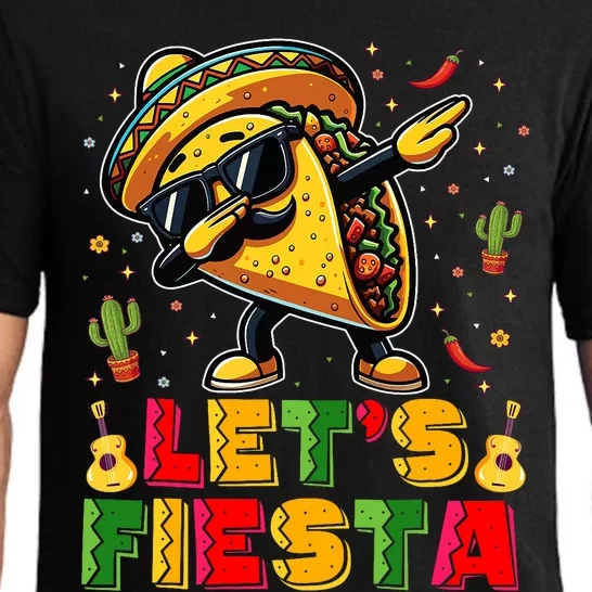 LetS Fiesta Taco Cinco De Mayo Mexican Party Pajama Set