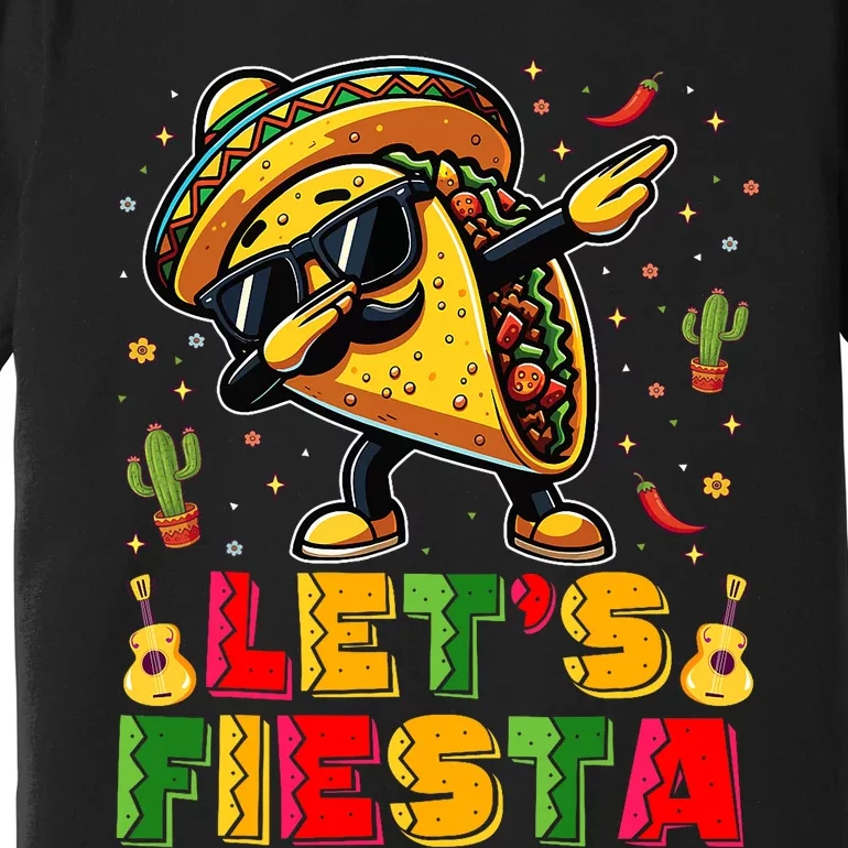 LetS Fiesta Taco Cinco De Mayo Mexican Party Premium T-Shirt