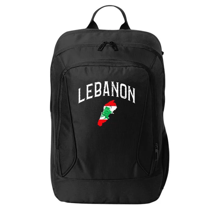 Lebanon Flag Throwback Sport Souvenir City Backpack