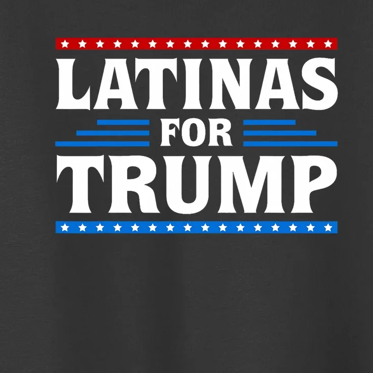 Latinas For Trump 2024 Election Vote Latina Women Republican Toddler T-Shirt