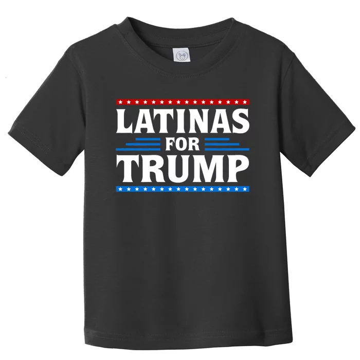 Latinas For Trump 2024 Election Vote Latina Women Republican Toddler T-Shirt