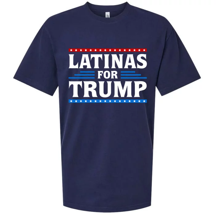 Latinas For Trump 2024 Election Vote Latina Women Republican Sueded Cloud Jersey T-Shirt