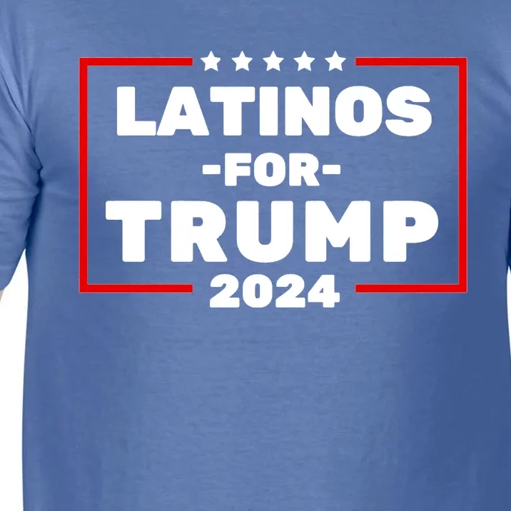 Latinos For Trump 2024 Usa Proud Latino Comfort Colors T-Shirt