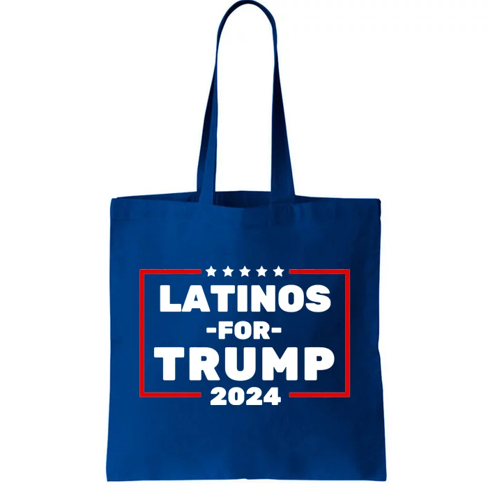 Latinos For Trump 2024 Usa Proud Latino Tote Bag