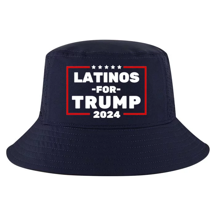 Latinos For Trump 2024 Usa Proud Latino Cool Comfort Performance Bucket Hat