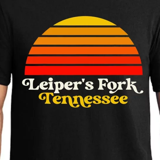 Leiper's Fork Tennessee Retro Sunset Nashville Pajama Set