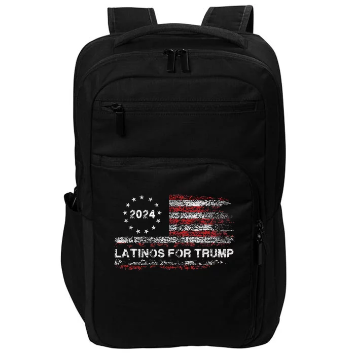 Latinos For Trump 2024 President Election Impact Tech Backpack