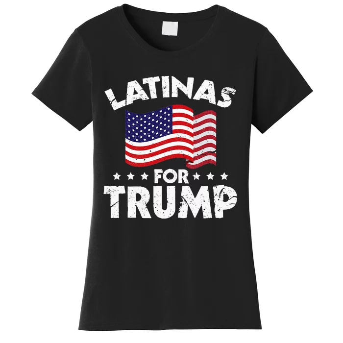 Latinas For Trump 2020 Reelect Donald Trump 45 Women's T-Shirt