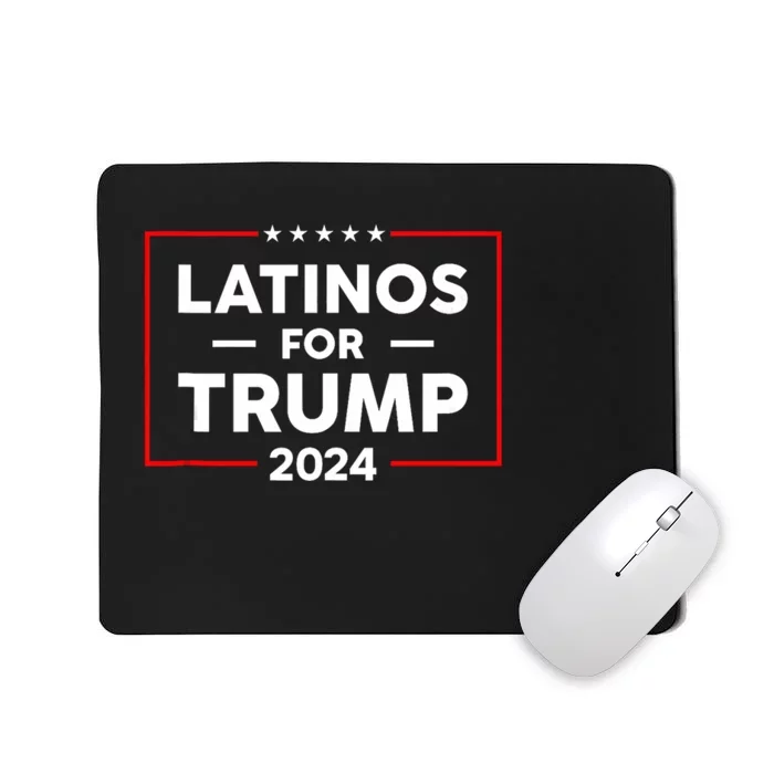 Latinos For Trump 2024 Mousepad