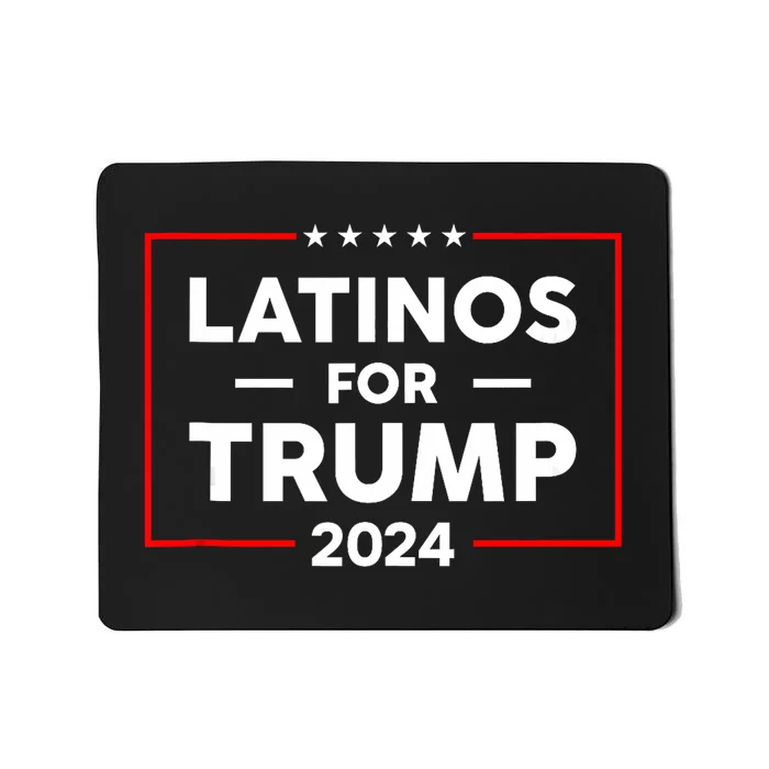 Latinos For Trump 2024 Mousepad