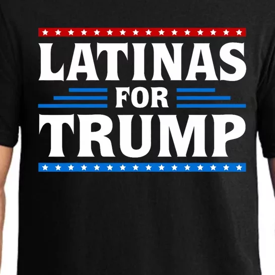 Latinas For Trump 2024 Election Vote Latina Women Republican Pajama Set