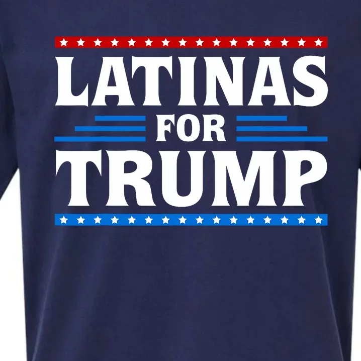 Latinas For Trump 2024 Election Vote Latina Women Republican Sueded Cloud Jersey T-Shirt