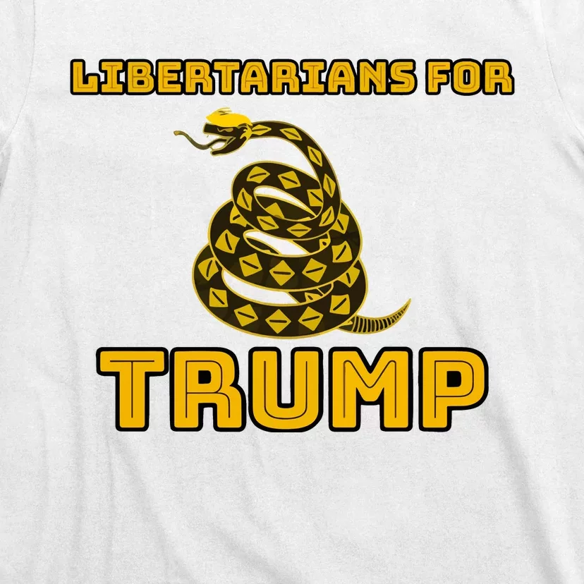 Libertarians For Trump Gadsden T-Shirt