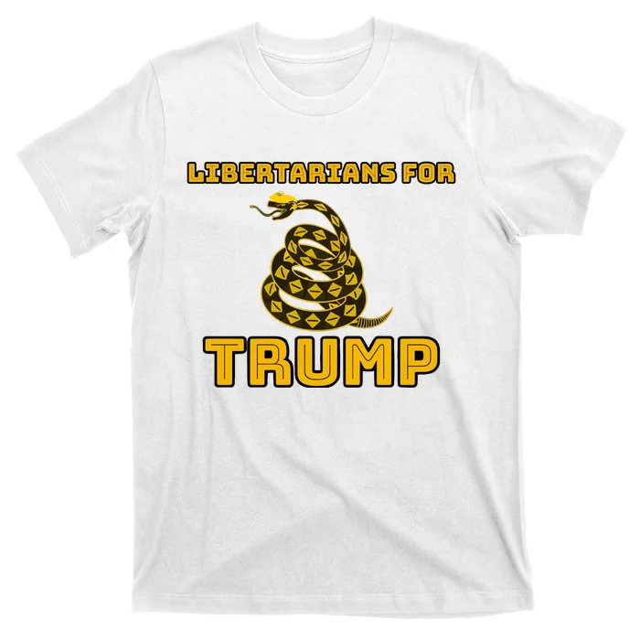 Libertarians For Trump Gadsden T-Shirt