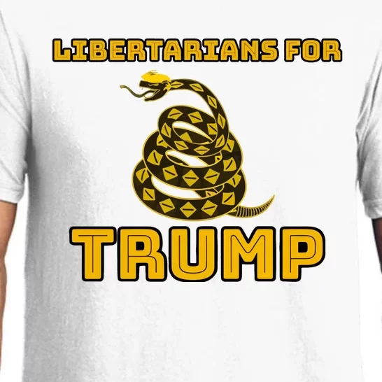 Libertarians For Trump Gadsden Pajama Set