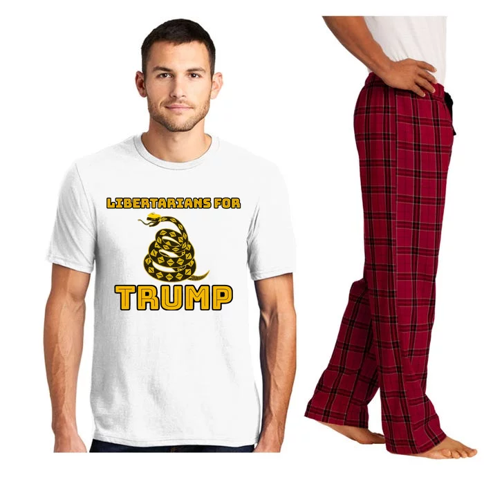 Libertarians For Trump Gadsden Pajama Set