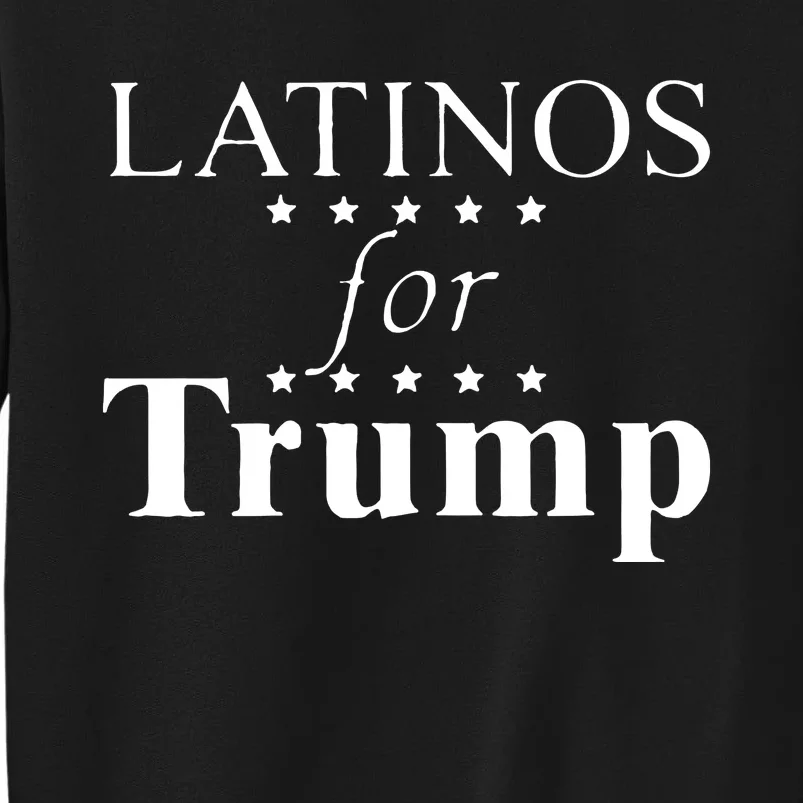 Latinos For Trump Red Sweatshirt