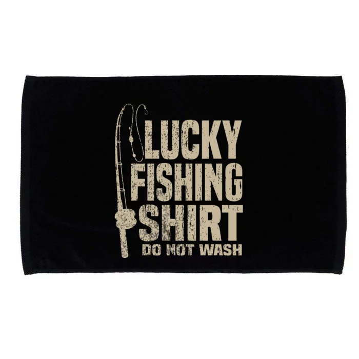 Lucky Fishing Top Do Not Wash. Great Gift for Dad Mom Microfiber Hand Towel