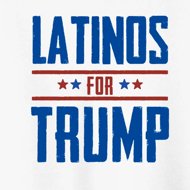 Latinos For Trump 2024 Toddler T-Shirt