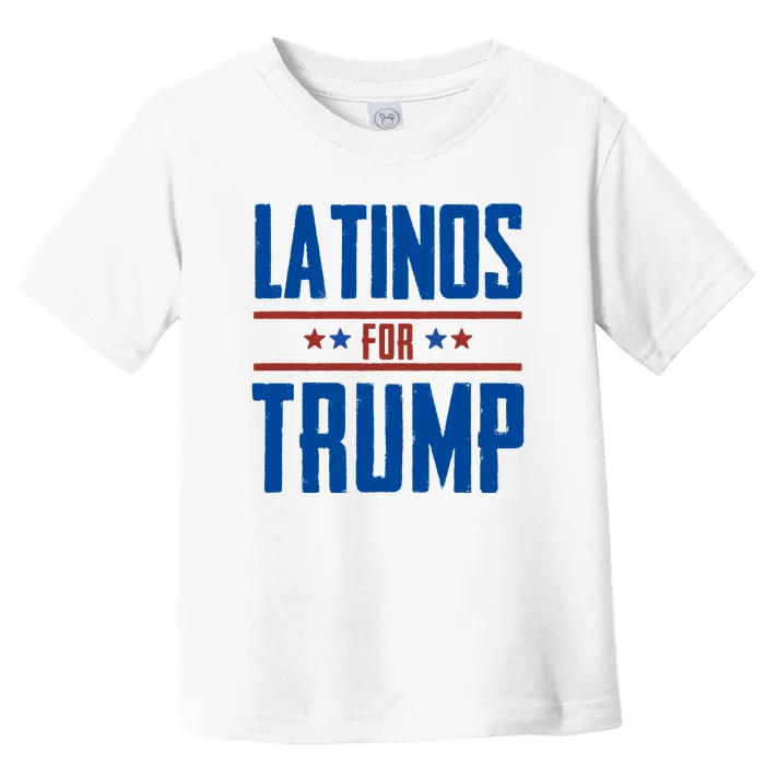 Latinos For Trump 2024 Toddler T-Shirt