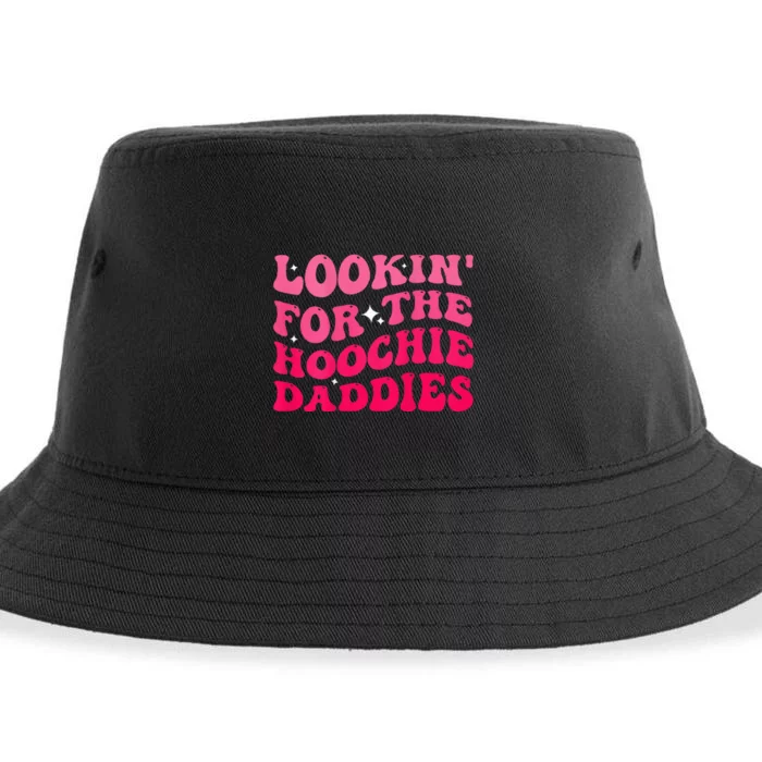 Lookin For The Hoochie Daddies Quote Sustainable Bucket Hat