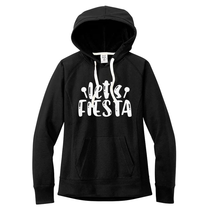 Let's Fiesta T Women's Fleece Hoodie