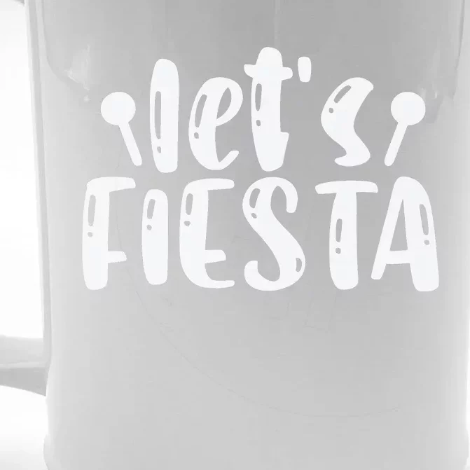 Let's Fiesta T Front & Back Beer Stein