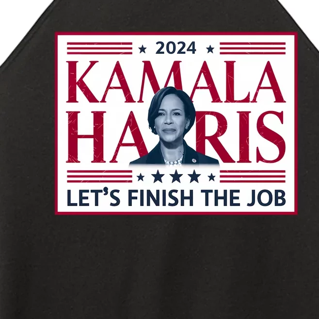 LetS Finish The Job Kamala Harris 2024 Women’s Perfect Tri Rocker Tank