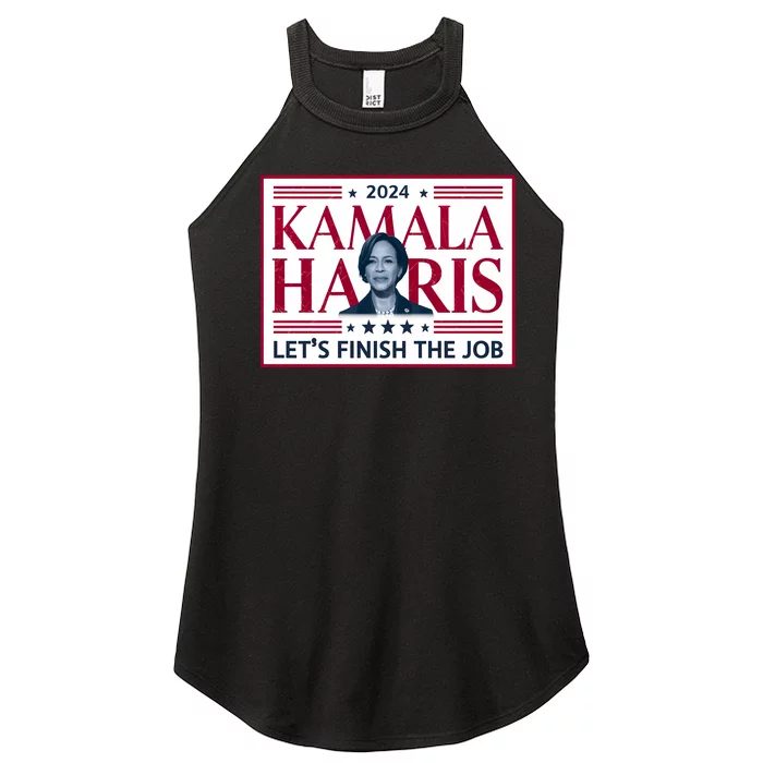 LetS Finish The Job Kamala Harris 2024 Women’s Perfect Tri Rocker Tank