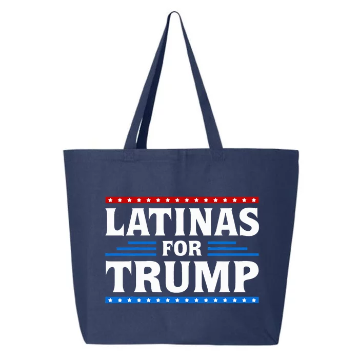 Latinas For Trump 2024 Election 25L Jumbo Tote