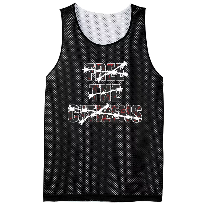 Limited Free The Citizens Mesh Reversible Basketball Jersey Tank