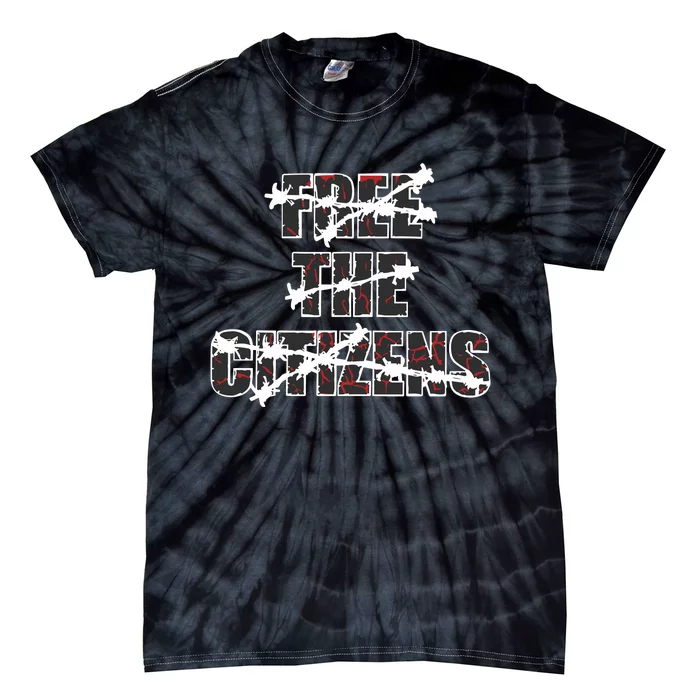 Limited Free The Citizens Tie-Dye T-Shirt