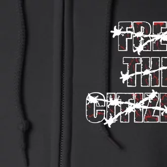 Limited Free The Citizens Full Zip Hoodie