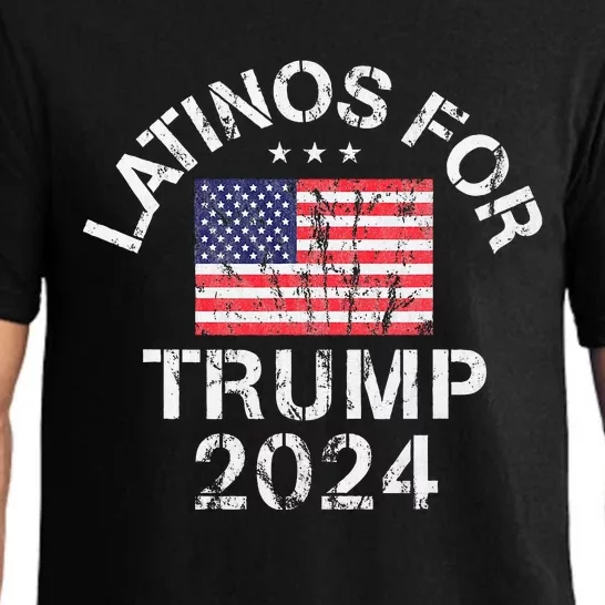 Latinos For Trump 2024 Pajama Set