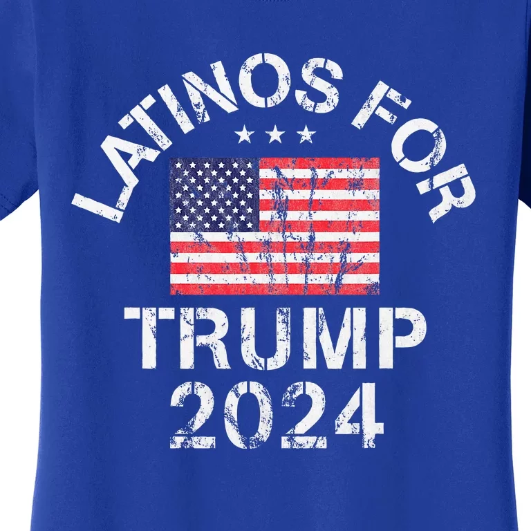 Latinos For Trump 2024 Women's T-Shirt