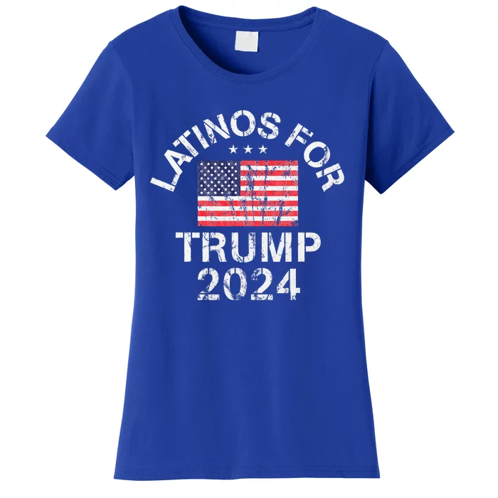 Latinos For Trump 2024 Women's T-Shirt