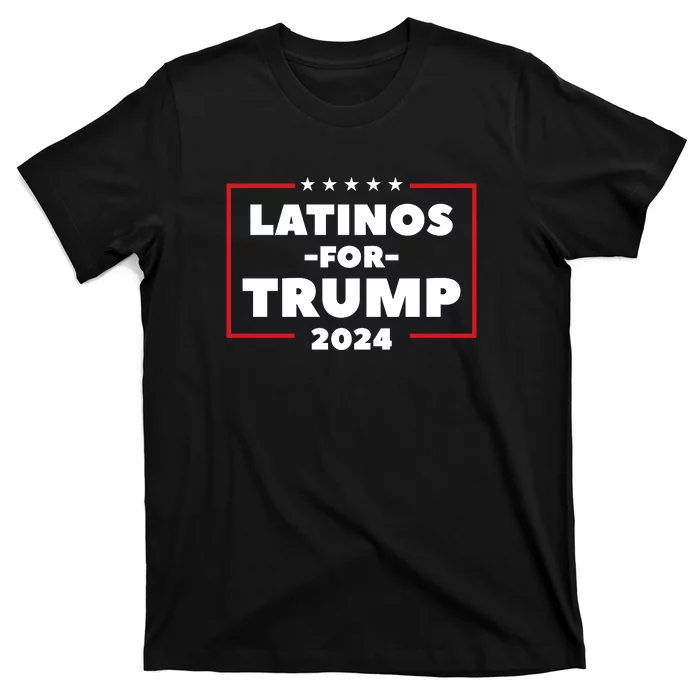 Latinos For Trump 2024 T-Shirt