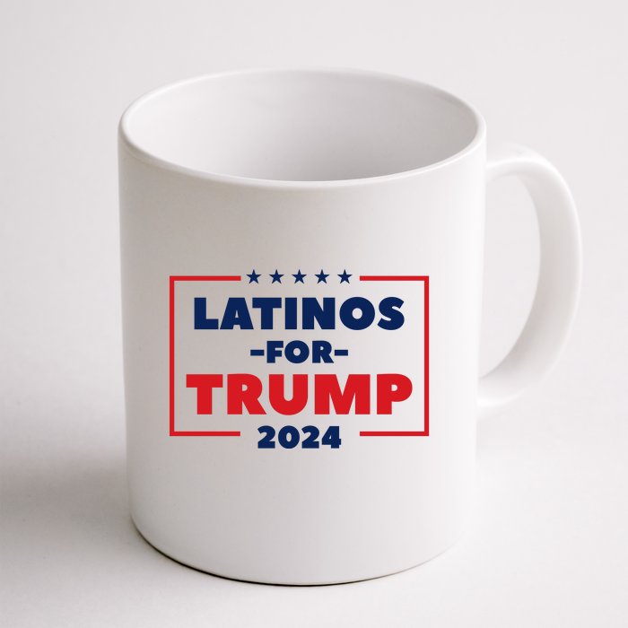 Latinos For Trump 2024 Front & Back Coffee Mug