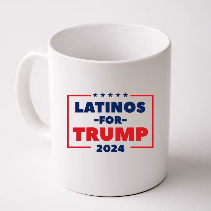 Latinos For Trump 2024 Front & Back Coffee Mug