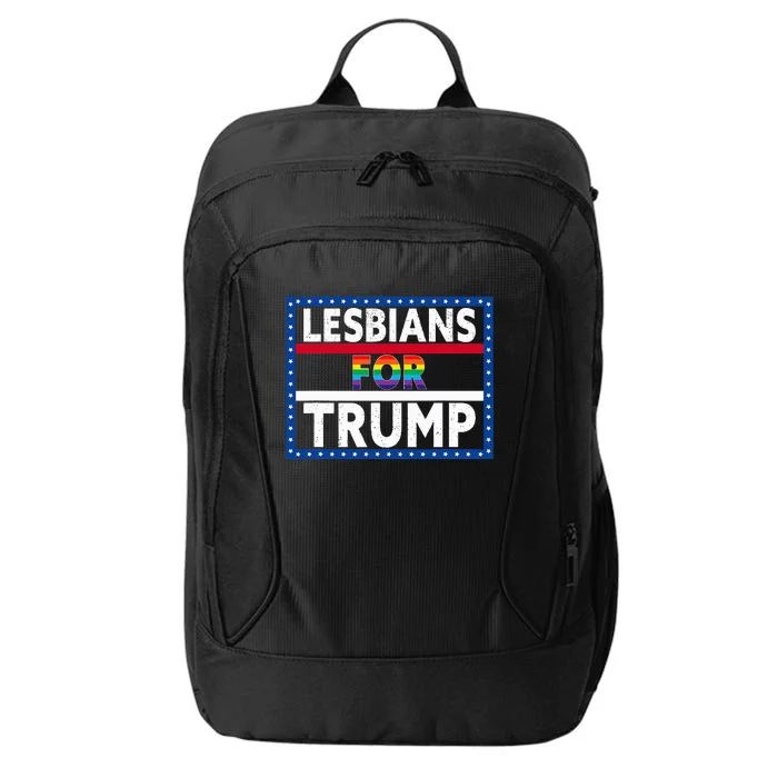 Lesbians For Trump 2024 President Election Vote Trump City Backpack