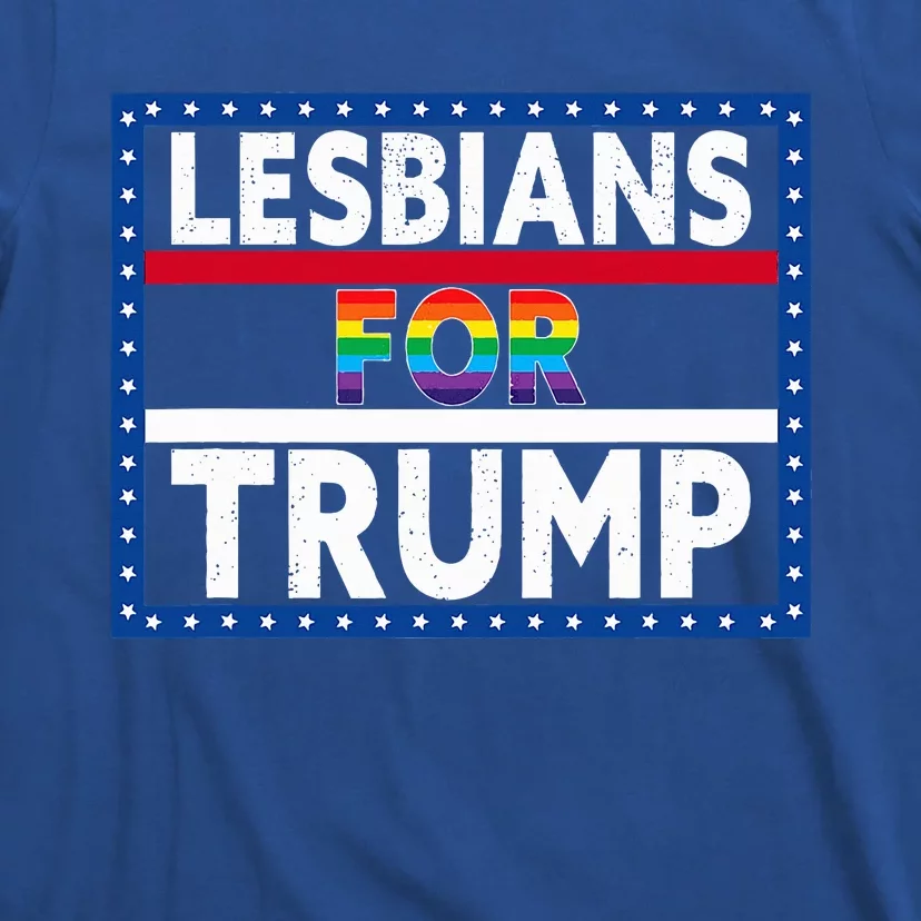 Lesbians For Trump 2024 President Election Vote Trump T-Shirt