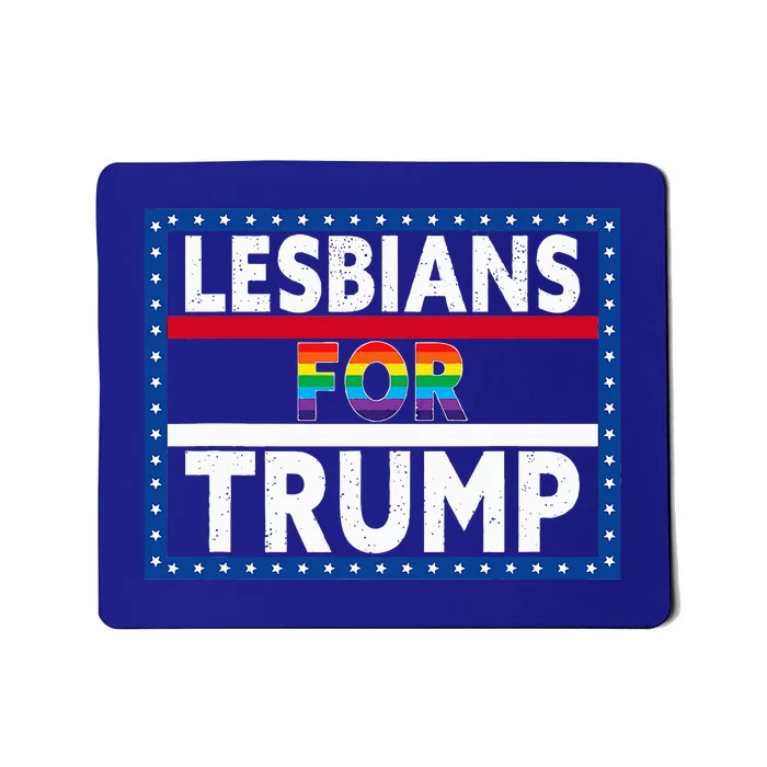 Lesbians For Trump 2024 President Election Vote Trump Mousepad