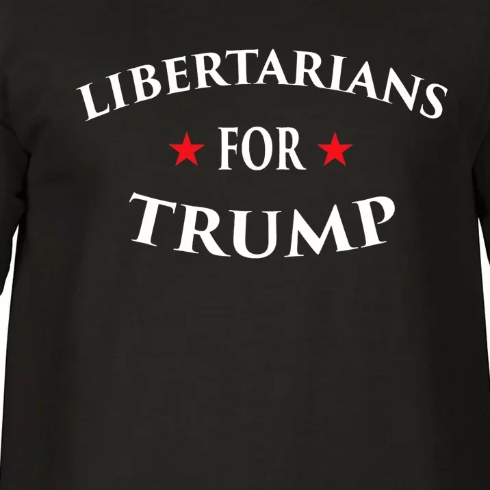 Libertarians For Trump Party Independent Red Wave Comfort Colors T-Shirt