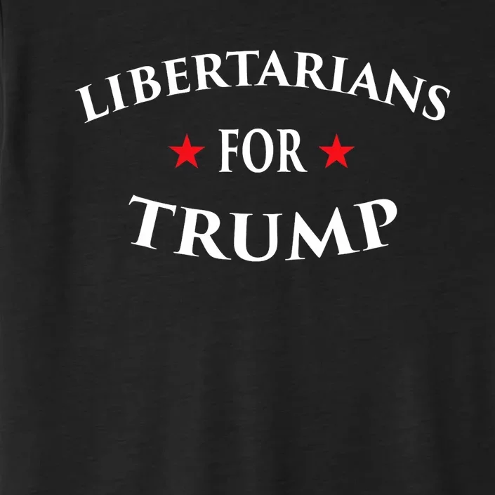 Libertarians For Trump Party Independent Red Wave ChromaSoft Performance T-Shirt