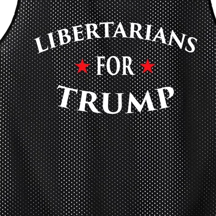 Libertarians For Trump Party Independent Red Wave Mesh Reversible Basketball Jersey Tank