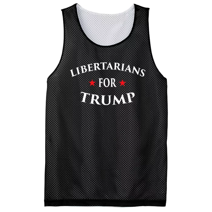 Libertarians For Trump Party Independent Red Wave Mesh Reversible Basketball Jersey Tank