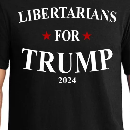 Libertarians For Trump 2024 Pajama Set