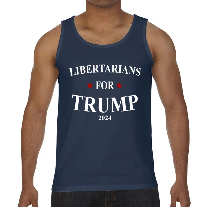 Libertarians For Trump 2024 Comfort Colors® Tank Top